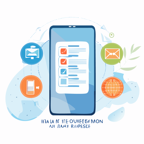 スマホアプリ開発(Flutter)のイラスト